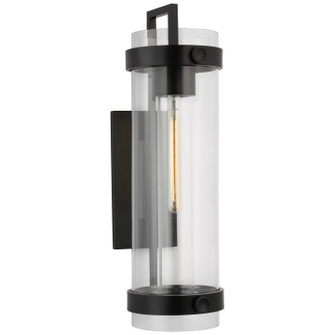 Kears LED Outdoor Wall Sconce in Aged Iron (268|S 2762AI-CG)