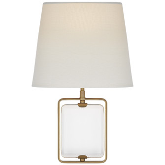 Henri One Light Wall Sconce in Crystal and Hand-Rubbed Antique Brass (268|SK 2030CG/HAB-L)