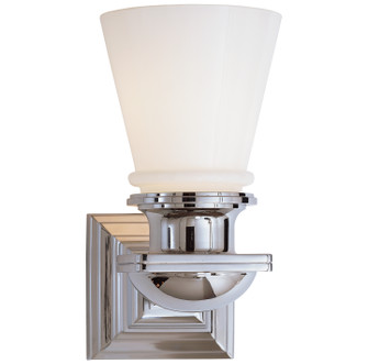 Ny Subway One Light Wall Sconce in Chrome (268|SL 2151CH-WG)