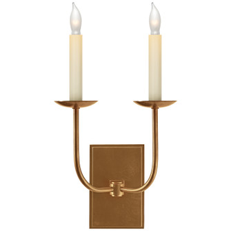 Tt Two Light Wall Sconce in Hand-Rubbed Antique Brass (268|SL 2861HAB)