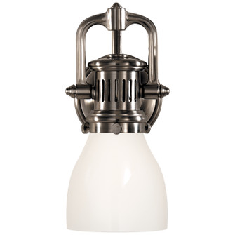 Yoke One Light Wall Sconce in Antique Nickel (268|SL 2975AN-WG)