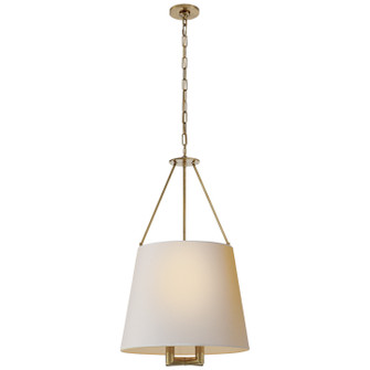 Dalston Four Light Pendant in Hand-Rubbed Antique Brass (268|SP 5020HAB-NP)