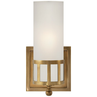 Openwork One Light Wall Sconce in Hand-Rubbed Antique Brass (268|SS 2011HAB-FG)