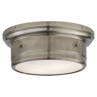 Siena2 Two Light Flush Mount in Antique Nickel (268|SS 4015AN-WG)