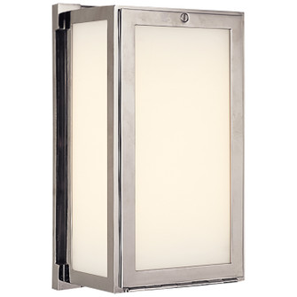 Mercer One Light Wall Sconce in Polished Nickel (268|TOB 2003PN)