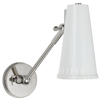Antonio One Light Wall Sconce in Polished Nickel (268|TOB 2065PN-AW)