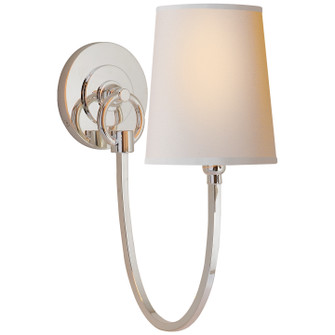 Reed One Light Wall Sconce in Polished Nickel (268|TOB 2125PN-NP)
