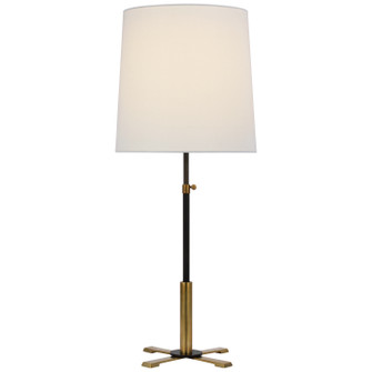 Quintel LED Table Lamp in Bronze and Hand-Rubbed Antique Brass (268|TOB 3723BZ/HAB-L)