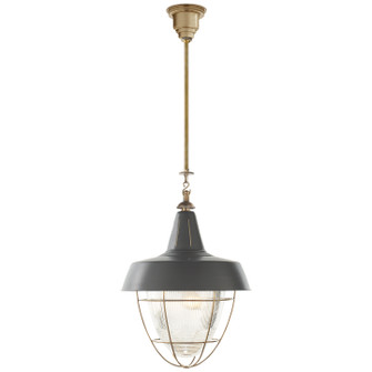 Henry Two Light Pendant in Hand-Rubbed Antique Brass (268|TOB 5042HAB-G)