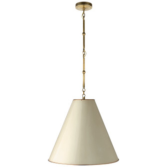 Goodman One Light Pendant in Hand-Rubbed Antique Brass (268|TOB 5091HAB-AW)