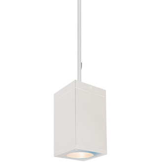 Cube Arch LED Pendant in White (34|DC-PD0517-N840-WT)