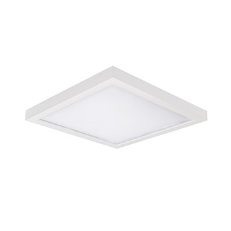 Square LED Flush Mount in White (34|FM-05SQ-935-WT)