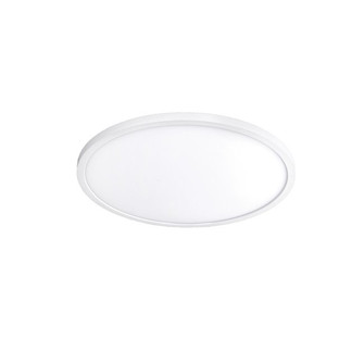 Round LED Flush Mount in White (34|FM-07RN-930-WT)