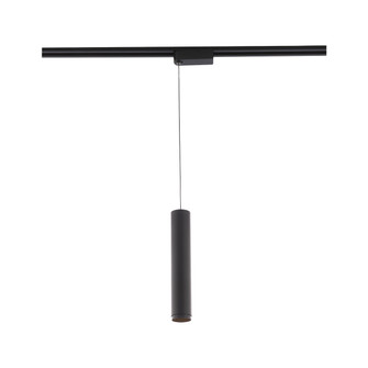 Silo Pendants LED Track Pendant in Black/Black (34|H-PD2015-930-BK/BK)