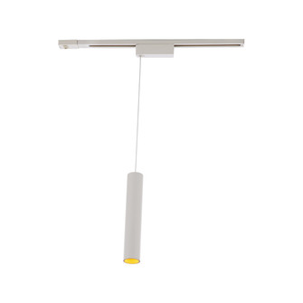 Silo Pendants LED Track Pendant in White/White (34|H-PD2015-935-WT/WT)