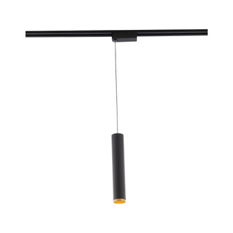 Silo Pendants LED Track Pendant in Black/Gold (34|H-PD2020-927-BK/GL)