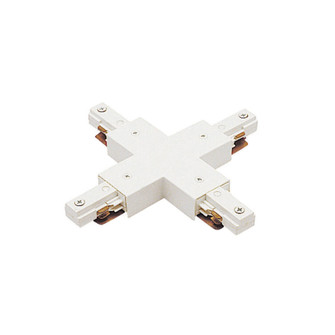 J Track Track Connector in White (34|J2-X-WT)