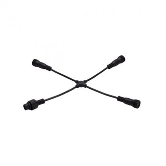 Invisiled Connector in Black (34|LED-TO24-X-RGB)