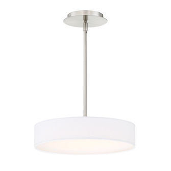 Manhattan LED Pendant in Brushed Nickel (34|PD-13714-BN)