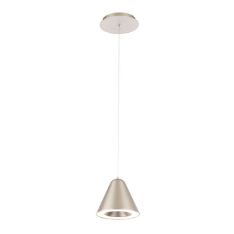 Kone LED Pendant in Satin Nickel (34|PD-72006-T24-SN)