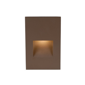 Led200 LED Step and Wall Light in Bronze on Aluminum (34|WL-LED200F-BL-BZ)