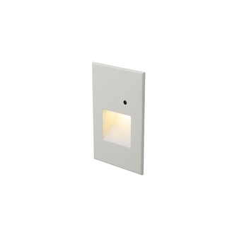 Step Light With Photocell LED Step and Wall Light in White on Aluminum (34|WL-LED202-30-WT)