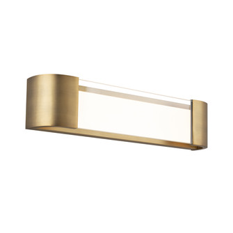 Melrose LED Bathroom Vanity in Aged Brass (34|WS-36032-AB)
