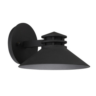Sodor LED Wall Light in Black (34|WS-W15708-BK)
