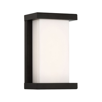 Case LED Wall Light in Black (34|WS-W47809-BK)
