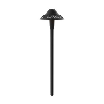 LED Pierced Dome in Black Textured (12|15857BKT30R)