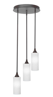 Empire Three Light Cluster Pendalier in Dark Granite (200|2143-DG-4091)