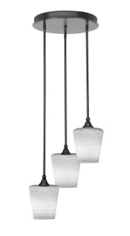 Empire Three Light Cluster Pendalier in Espresso (200|2143-ES-4031)