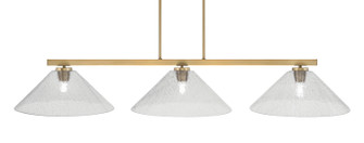 Atlas Three Light Bar in New Age Brass (200|4523-NAB-2162)