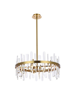 Serena 14 Light Pendant in satin gold (173|2200D25SG)