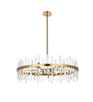 Serena 16 Light Chandelier in satin gold (173|2200D36SG)