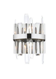 Serena Two Light Bath Sconce in chrome (173|2200W8C)