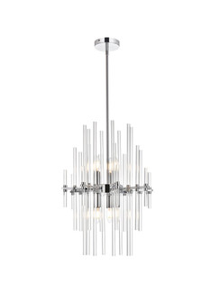 Sienna Six Light Pendant in Chrome (173|2502D17C)