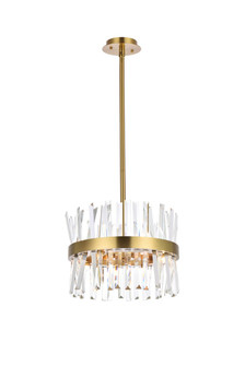 Serephina Eight Light Pendant in satin gold (173|6200D16SG)