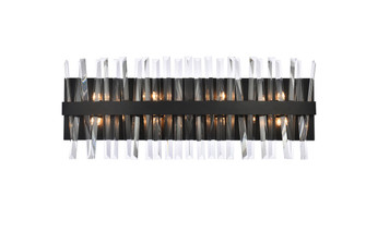 Serephina Eight Light Bath Sconce in black (173|6200W30BK)