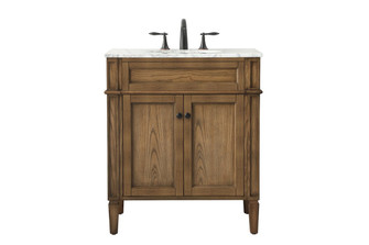 Park Avenue Single Bathroom Vanity in Driftwood (173|VF12530DW)