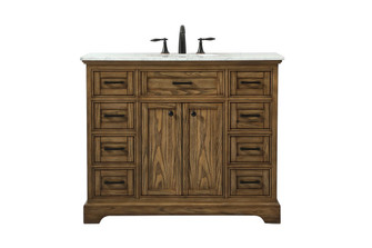 Americana Single Bathroom Vanity in Driftwood (173|VF15042DW)