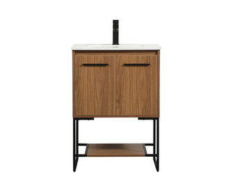 Sloane Single Bathroom Vanity in Walnut Brown (173|VF42524WB)