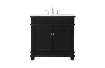 Wesley Bathroom Vanity Set in Black (173|VF50036BK)