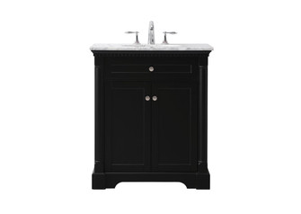 Clarence Bathroom Vanity Set in Black (173|VF53030BK)