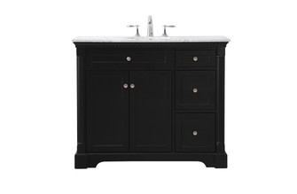 Clarence Bathroom Vanity Set in black (173|VF53042BK)