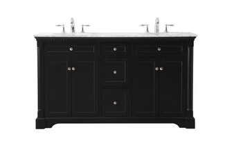 Clarence Bathroom Vanity Set in black (173|VF53060DBK)