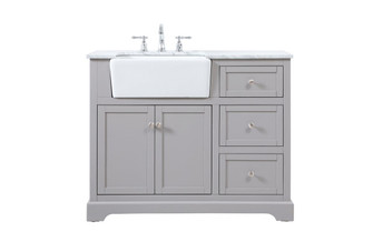 Franklin Single Bathroom Vanity in Black (173|VF60242BK)