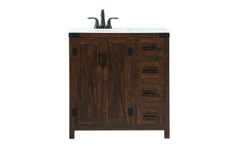 Grant Single Bathroom Vanity in Expresso (173|VF90232EX)