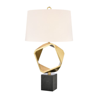 Optical One Light Table Lamp in Brass (45|H0019-9595)