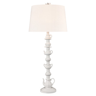 Rosetta Cottage One Light Table Lamp in Matte White (45|S0019-8582)